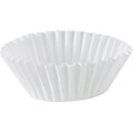 Dixie® 8AAX Fluted Baking Cup, White, 500/Case