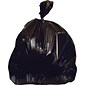 Heritage X-Liner 40-45 Gallon Industrial Trash Bag, 40" x 46", Low Density, 1.5 Mil, Black (X8046AK)