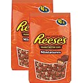 Reeses® Peanut Butter Cup Miniatures Party Bag, 40 oz. Bag, 2/Pk