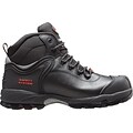Mack Boots Dingo, Mens Composite Toe Work Boot, Leather, Black, Size 10 (Womens Size 12)