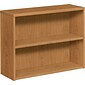 HON 10500 Series 2-Shelf Bookcase, 29 5/8"H x 36"W x 13 1/8"D, Harvest (H105532CC)