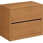 HON® 10500 Series 2 Drawer Lateral File Cabinet, Harvest, 36"W (HON10563CC)