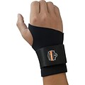 Ergodyne ProFlex 670 Neoprene Wrist Support with Single Strap, Small (16612)