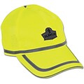 Ergodyne GloWear® 8930 High Visibility Baseball Cap, Lime, One Size (23239)