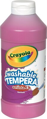 Crayola® Artista II® Washable Tempera Paint, Magenta, 16 oz.