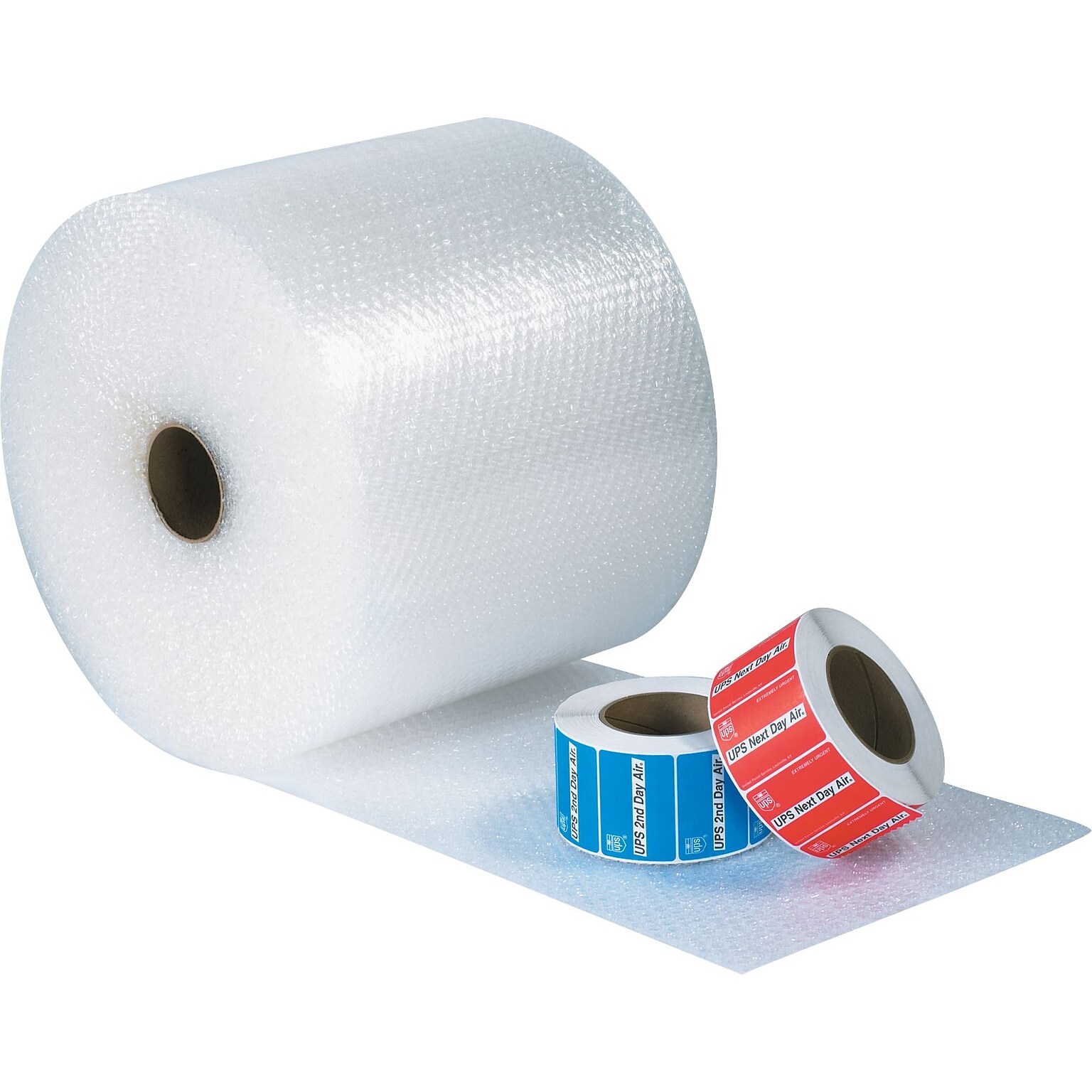 Perforated Bubble Rolls, 1/2 Bubble Height, 48 x 125, 1 Roll (BWUP1248P)