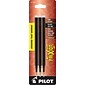 Pilot FriXion Ball Erasable Gel-Ink Pen Refills, Fine Point (0.7mm), Black, 3/Pk (77330)