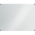 Lorell Glass Dry-Erase Board, Frost, 48