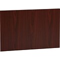 Lorell Accent Series Mahogany Laminate Modesty Panel, Mahogany, 24.8 x 19.6