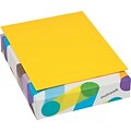 Mohawk BriteHue Multipurpose Colored Paper, 8 1/2 x 11, Sun Yellow, 500 Sheets/Ream
