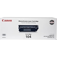 Canon 104 Black Standard Yield Toner Cartridge (0263B001)