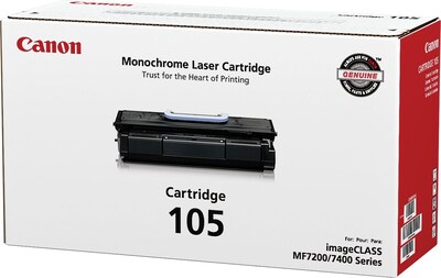 Canon 105 Black Standard Yield Toner Cartridge (0265B001AA)