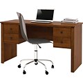 Bestar® Somerville Collection, Executive Desk, Tuscany Brown