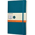 Moleskine Classic Colored Notebook, Ruled, Underwater Blue, Soft Cover, 5 x 8-1/4