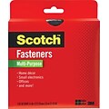 Scotch® Multi-Purpose Fastener, Black, 3/4 x 12