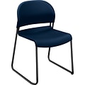 HON GuestStacker H4031 Molded Polymer Stacking Chair, Blue Regatta, 4/Carton (HON4031RET)