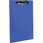 Saunders® Seaglass Translucent Clipboards, Letter Size, Cobalt (21582)