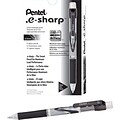 Pentel e-sharp Mechanical Pencil, 0.5mm, #2 Medium Lead, Dozen (AZ125A)