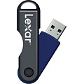 Lexar JumpDrive TwistTurn 8GB USB 2.0 Flash Drive, Black (LJDTT8GBABNL)