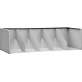 Datum ThinStak® Open Shelf File; 36W, Letter Size, Light Gray