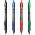 Pilot G2 Retractable Gel Pens, Bold Point, Assorted Ink, 4/Pack (31255)