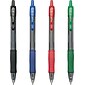 Pilot G2 Retractable Gel Pens, Bold Point, Assorted Ink, 4/Pack (31255)