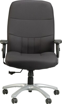 Raynor Eurotech Excelsior Fabric Big and Tall Managers Chair, Black (BM90000-BLK)
