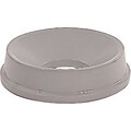 Rubbermaid®  Untouchable® Funnel Top, Round Lid For 2947, 3546 Bases, Gray
