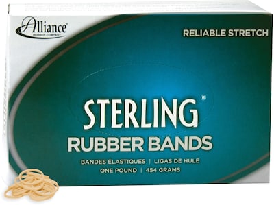 Alliance® Sterling® #8 (7/8 x 1/16) Rubber Bands; 1 lb. Box