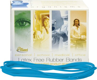 Alliance Non-Latex Rubber Bands, #117B, 1/4 lb. box (ALL42179)