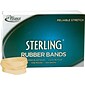 Rubber Band, Sterling , Meets Fed Spec, Soft Stretch, Easy Apply, Excellent Count, USA MADE, #84 (3-1/2"x1/2"), 1 lb Box
