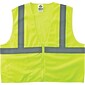 Ergodyne GloWear 8210Z High Visibility Sleeveless Safety Vest, ANSI Class R2, Small/Medium, Lime (21053)
