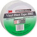 3M™ Vinyl Duct Tape; 2 in. x 50 Yd., White