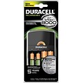 Duracell® Rechargeable ion Speed™ 8000 Charger; Includes 2 AA and 2 AAA NiMH Batteries