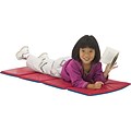 Peerless Plastics Basic Kindermat Vinyl 5/8 Rest Mat, 45 x 19, Blue/Red (PZ-KM100)