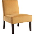 Office Star Ave Six® Fabric Laguna Chair, Butternut Velvet