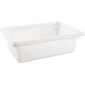 Rubbermaid® Food Storage Box, 3-1/2Gal., 6" High, White