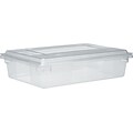 Rubbermaid® Food Storage Container, 8-1/2 Gallon, 6 High, Clear