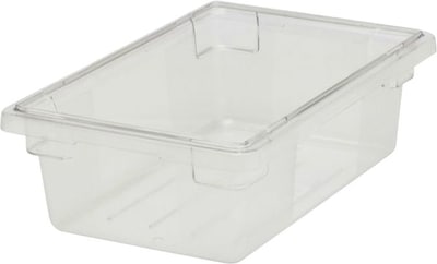 Rubbermaid Food Storage Container, 12-1/2 Gallon, 9 High, Clear