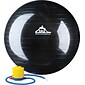 Black Mountain Products® Exercise Ball; 2000lbs. Static Strength Exercise Stability Ball, 55CM