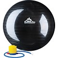 Black Mountain Products® Exercise Ball; 2000lbs. Static Strength Exercise Stability Ball, 75CM