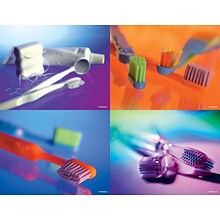 Dental Assorted Postcards; for Laser Printer; Toothbrushes, 100/Pk