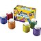 Crayola 6-color Glitter Washable Kids Paint, Assorted Colors, 2 oz., 6/Set (54-2400)