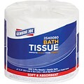Genuine Joe 2-Ply Standard Bath Tissue Rolls, White, 2 Ply