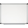 3M Elegant Style Porcelain Dry-Erase Whiteboard, Aluminum Frame, 8 x 4 (P9648FA)