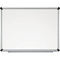 3M Elegant Style Porcelain Dry-Erase Whiteboard, Aluminum Frame, 4 x 3 (P4836FA)