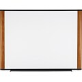 3M Wide Screen Style Melamine Dry-Erase Whiteboard, Aluminum Frame, 6 x 4 (M7248LC)