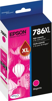 Epson T786XL Magenta High Yield Ink Cartridge
