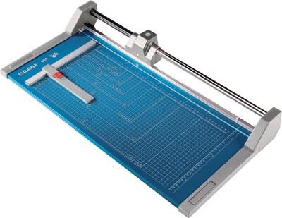 Dahle Professional Rolling Trimmer, 28.25", Blue (554)