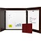 MasterVision Conference Cabinet, Ebony Frame/White Dry-Erase Surface, 48 x 48 Closed (CAB01010143)